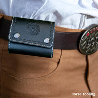 Hulara Leather .222, .223Remington and 5.56 NATO Ammunition Carrier Wallet Shell Pouch Shotgun Shell - 5