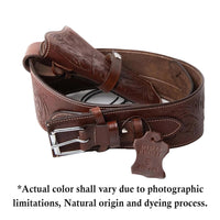Hulara Full Grain DD Harness Buff Leather Western Gun Holster for Men Heritage Rough Rider 357 Magnum Holster Cowboy Gun Belt and Holster .38/.357 Cal Revolver Holster - 8