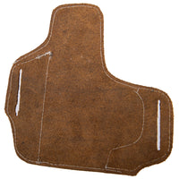 Hulara OWB Leather Pancake Holster - 2 Slot for Glock 17 & 1911, Right-Hand - 6