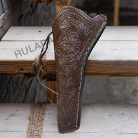 Hulara Western Tanned Leather Holster Fits the Colt Uberti Pietta Traditions Model 1851 1861 Navy 1860 Army Ruger Old Army Cowboy Holsters for Revolvers - 5