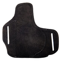 Hulara OWB Leather Holster Molded Pancake 2 Slot for Glock 17 Holster Fits 1911 Holster Slide Holster S&W M&P Shield Plus Holster Right-Hand Men & Women - 5