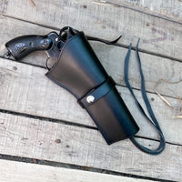 Hulara Tooled Leather Western Gun Holster Heritage 22 Holster .38 .44 .45 .357 .358 Cowboy Holsters for Revolvers 4