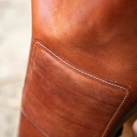 Hulara Full Grain Buff Leather Cowboy Chaps for Men Fashion Western Chaps Riding Chaps For Women & Men - 3