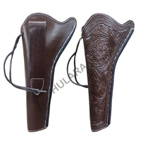 Hulara Western Tanned Leather Holster Fits the Colt Uberti Pietta Traditions Model 1851 1861 Navy 1860 Army Ruger Old Army Cowboy Holsters for Revolvers - 3