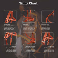 Wonder Care Genuine English Leather Crossover Crossunder Bitless Bridle for Horse Headstall with Reins - 10