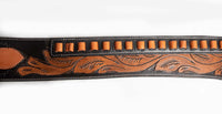 Hulara Western Gun Holster Belt Full Grain DD Harness Buff Cowboy Gun Belt With Holster for Men .38/.357 Cal - 7
