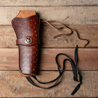 Hulara Leather Western Gun Holster Heritage Rough Rider .Colt SAA Wrangler Single Six Vaquero Uberti Cattleman Cowboy Holsters for 4.75