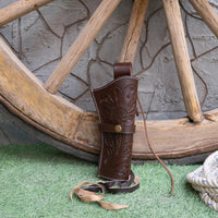 Hulara Leather Western Gun Holster Heritage Rough Rider .Colt SAA Wrangler Single Six Vaquero Uberti Cattleman Cowboy Holsters for 4.75