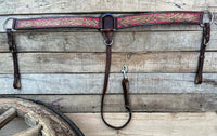 Hulara Top Grain Buff Leather Western Bridle and Breast Collar Set Tooled Headstall and Horse Breastcollar Western Tack Set Horse Breast Collar Western Bridle Sets Horse Headstall and Breast Collar - 5