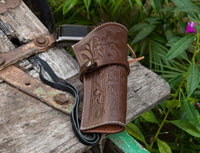 Hulara Leather Western Gun Holster Heritage Rough Rider .Colt SAA Wrangler Single Six Vaquero Cowboy - 5