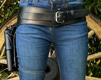 Hulara Genuine Leather Western Gun Belt Concealed Carry Gun Holster Belt for Men Women Cowboy Costume Revolver Holster Pistol Tactical Hoslter - 6