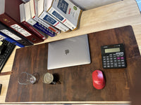 Hulara Leather Desk Pad Desk Mat For Desktop Office Accessories /Home /Mouse Pad Desk Blotter 34x 17 - 2