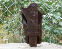 Hulara Western Tanned Leather Holster Fits the Colt Uberti Pietta Traditions Model 1851 1861 Navy 18 - 6