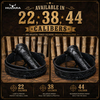Hulara Western Gun Belt with Holsters for Heritage Rough Rider| Cowboy Holster Belt|Revolver Holster