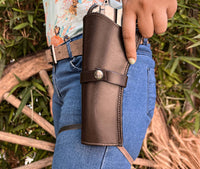 Hulara Leather Western Gun Holster Heritage Rough Rider .Colt SAA Ruger Wrangler Single Six Vaquero Uberti Cattleman Cowboy Holsters for 4.75
