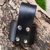 Hulara Full Grain Buff Genuine Leather Hammer Holder Hammer Holder for Tool Belt Tool Case Hammer Ho - 3