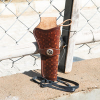 Hulara Leather Western Gun Holster Heritage Rough Rider .Colt SAA Wrangler Single Six Vaquero Uberti Cattleman Cowboy Holsters for 4.75