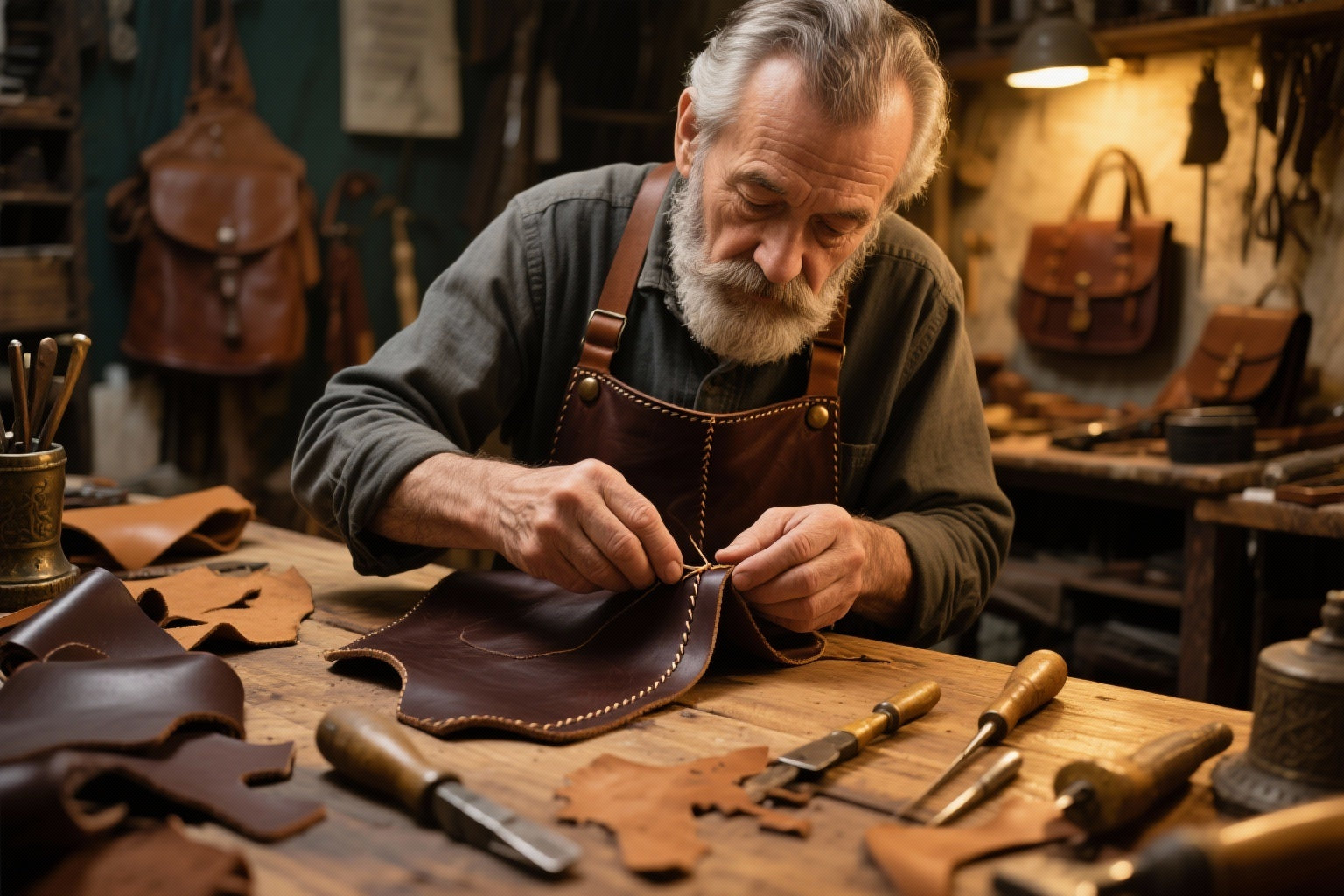 Handcrafted Leather Excellence