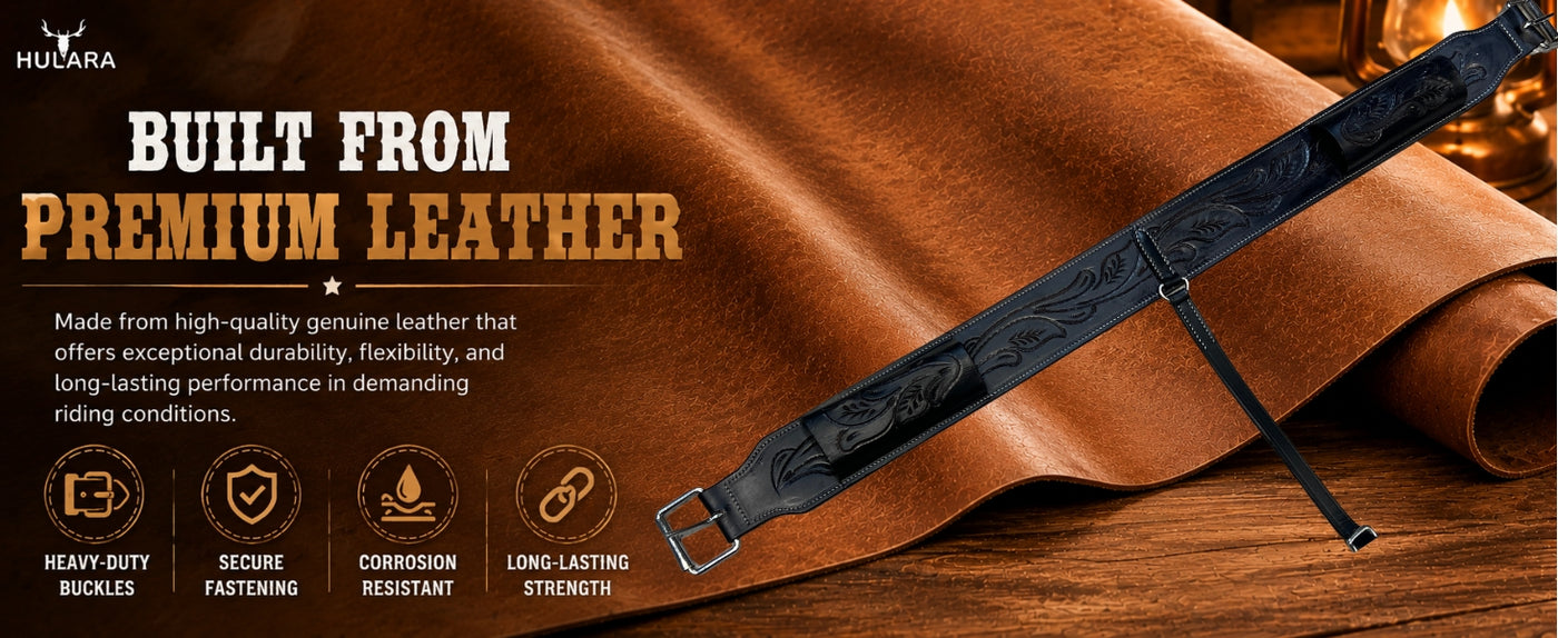  Built From Premium Leather 